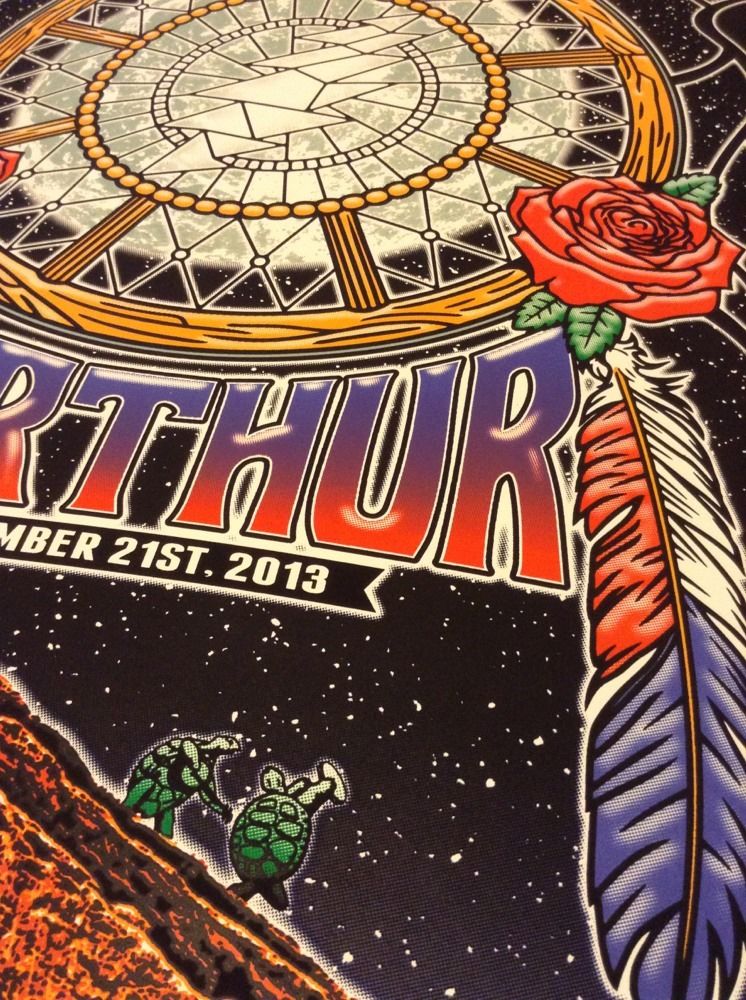 Furthur Red Rocks 9/21/2013 poster - Image 2