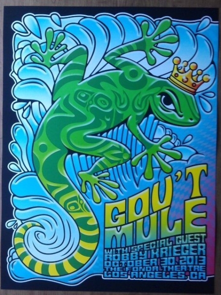 Gov't Mule - LA Halloween 10/30/2013 Poster