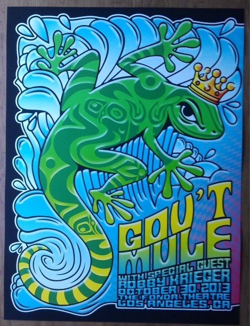 Gov't Mule - LA Halloween 10/30/2013 Poster