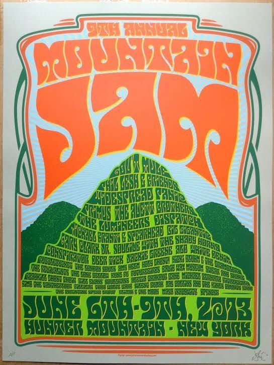 Mountain Jam 2013 poster