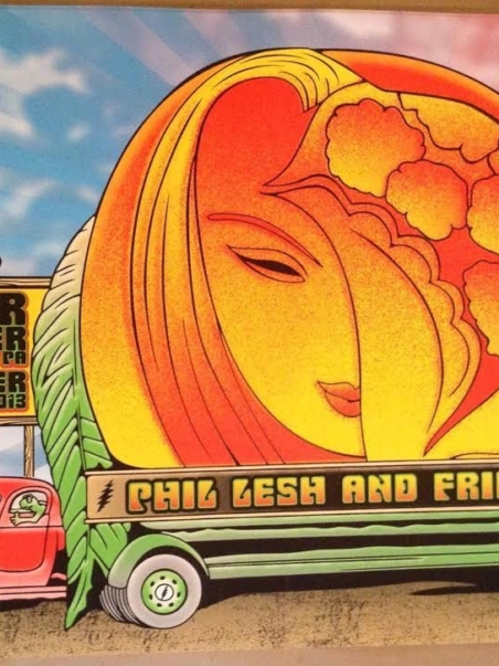 Phil Lesh and Friends - Philadelphia 2013 Poster
