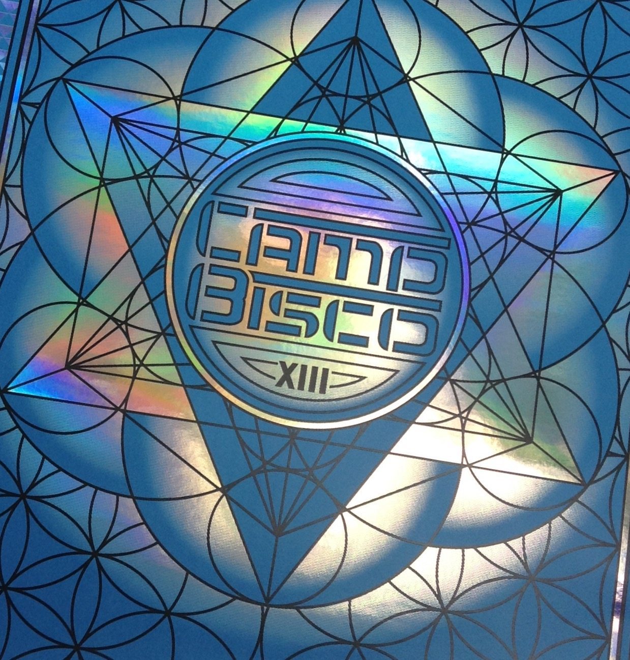 Camp Bisco 2015 poster - foil - John Warner Studios, image size:1239x1297