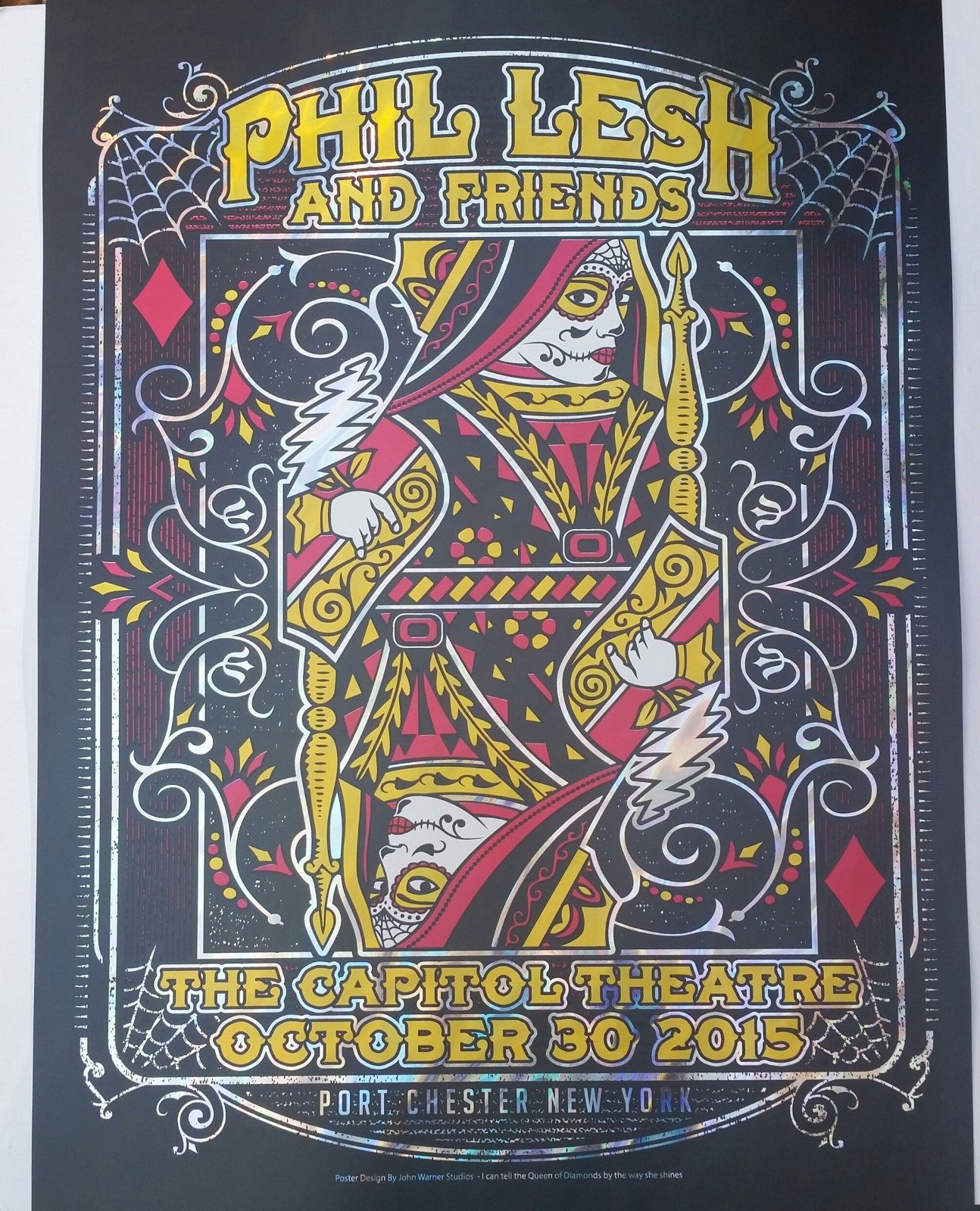 Phil Lesh and Friends Oct 30 2015 Capitol Theatre poster - FOIL - Image 3