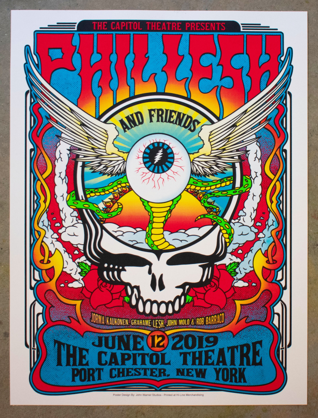 Phil Lesh Capitol Theatre June 2019 Poster