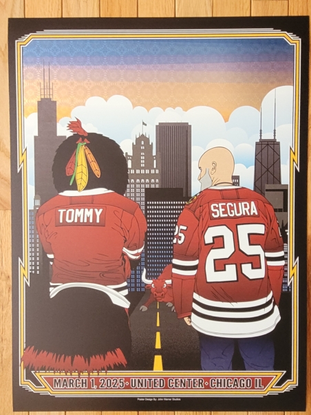 Tom Segura March 2025 Chicago show poster
